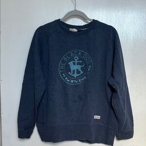 The Black Dog Men's Navy Sweater